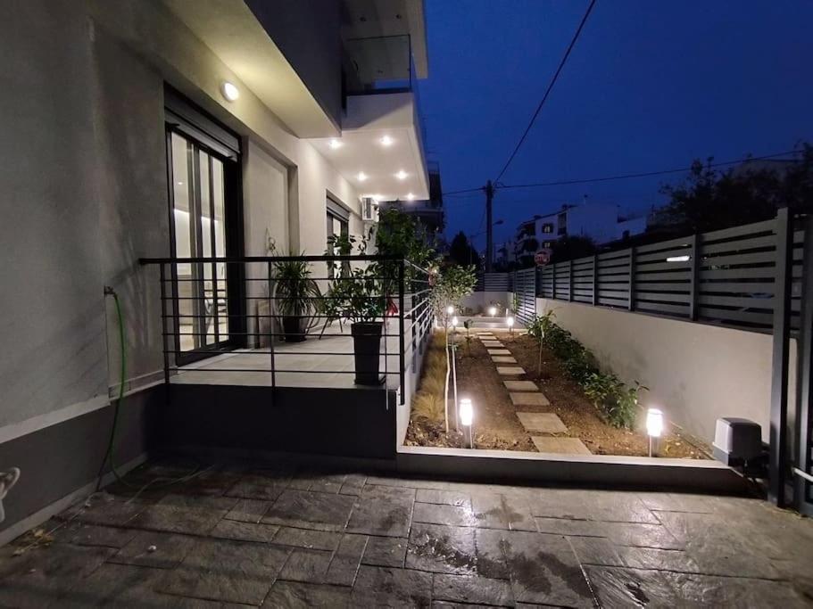 Floral Home 1 - Ground Floor Apt With Courtyard And Private Parking! Athen Eksteriør bilde