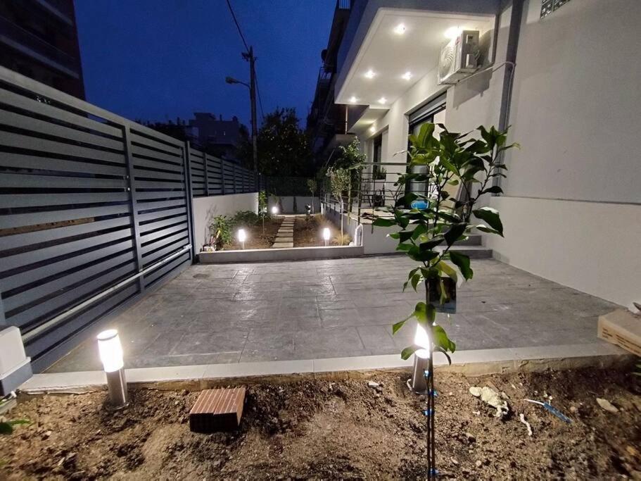 Floral Home 1 - Ground Floor Apt With Courtyard And Private Parking! Athen Eksteriør bilde