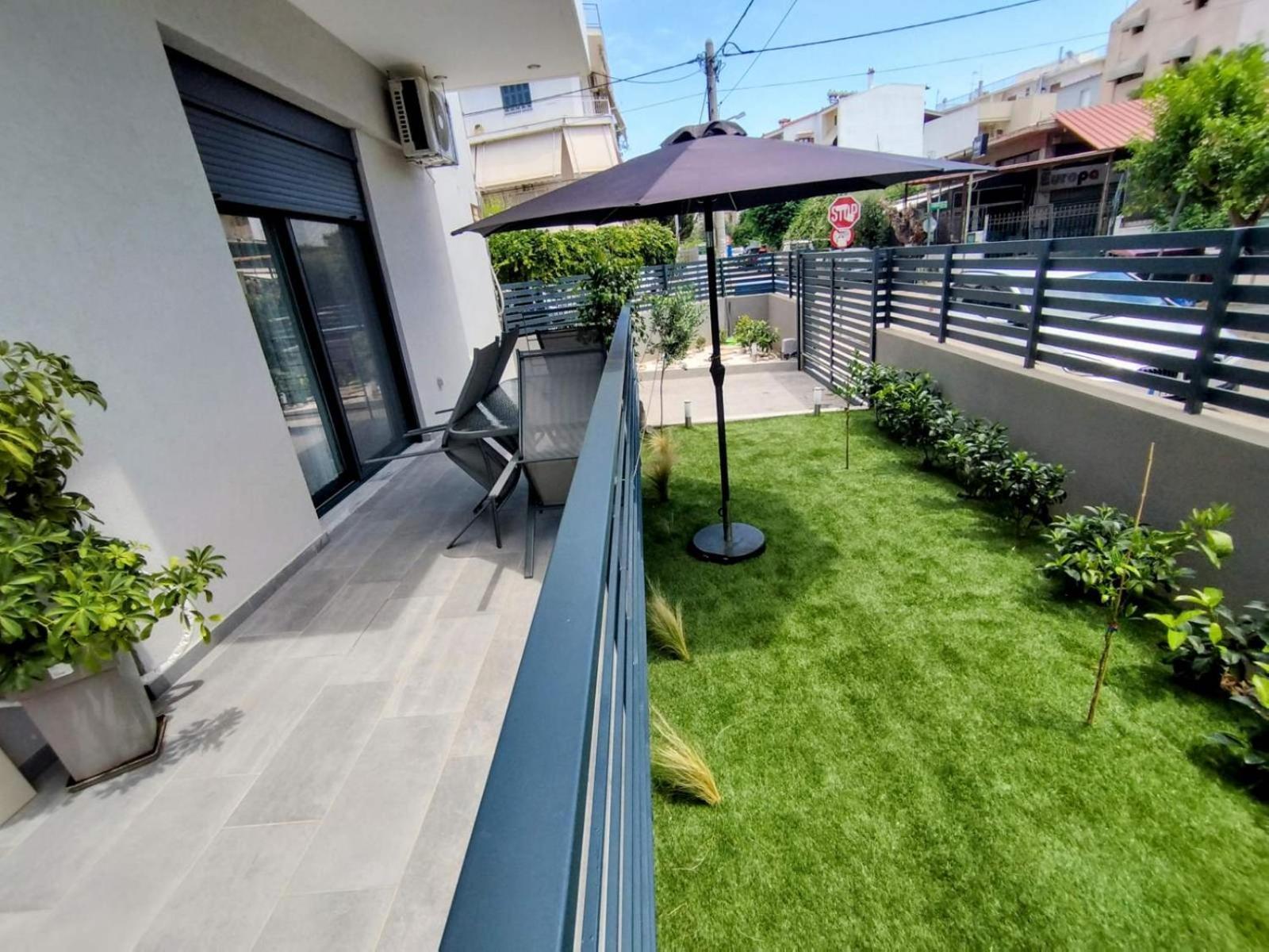 Floral Home 1 - Ground Floor Apt With Courtyard And Private Parking! Athen Eksteriør bilde