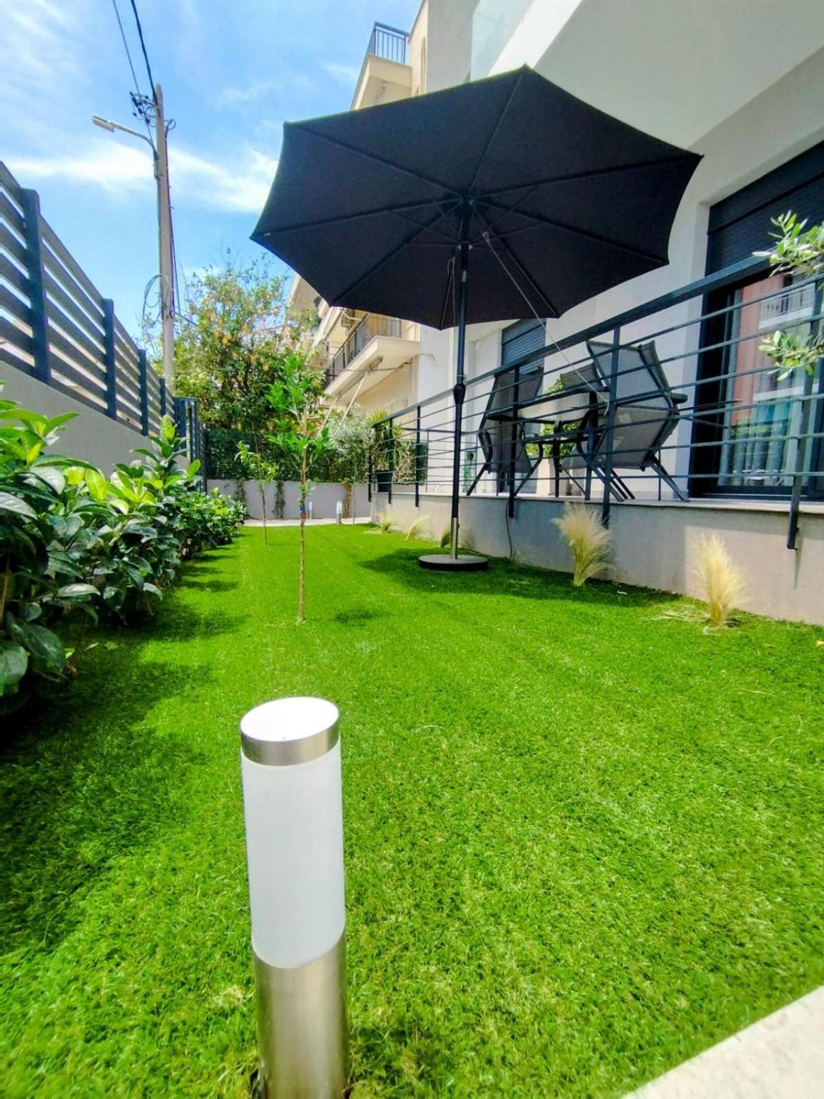 Floral Home 1 - Ground Floor Apt With Courtyard And Private Parking! Athen Eksteriør bilde